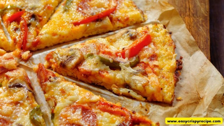 No Fail Cauliflower Pizza Crust Recipe