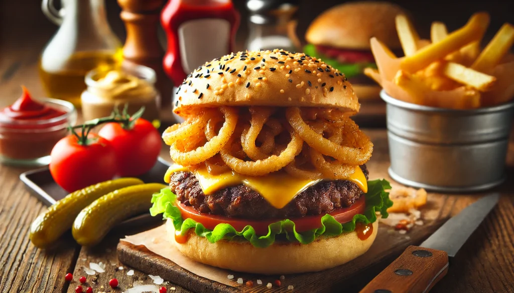 Pan Fried Onion Cheeseburger: Juicy, Crispy, Delicious Recipe 1 Pan Fried Onion Cheeseburger Recipe
