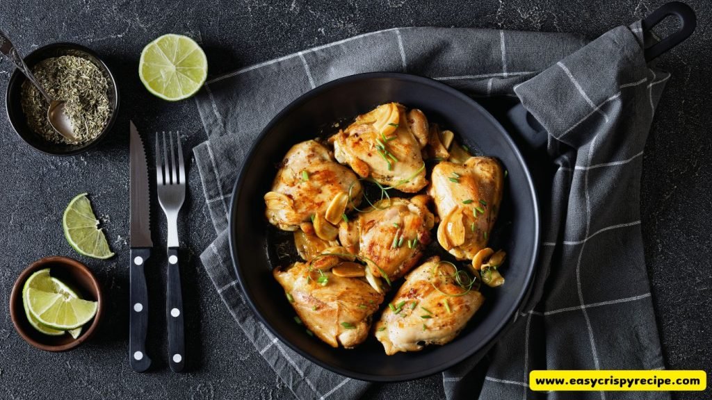 Parmesan Crusted Chicken Thighs Recipe