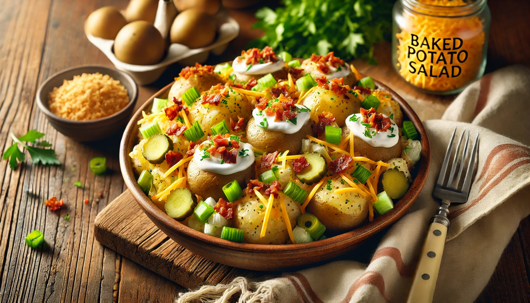 Pats Baked Potato Salad Recipe