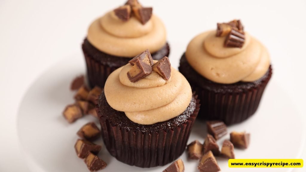 Peanut Butter Cup Chocolate Cupcakes