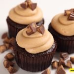 Peanut Butter Cup Chocolate Cupcakes