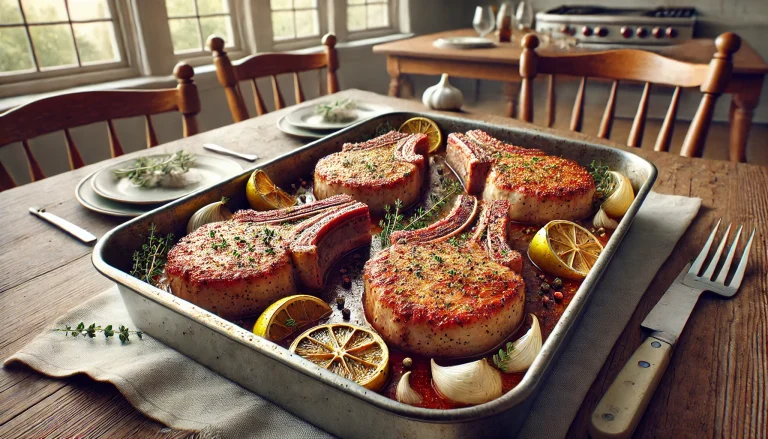 Perfect Oven Baked Pork Chops Juicy Flavorful
