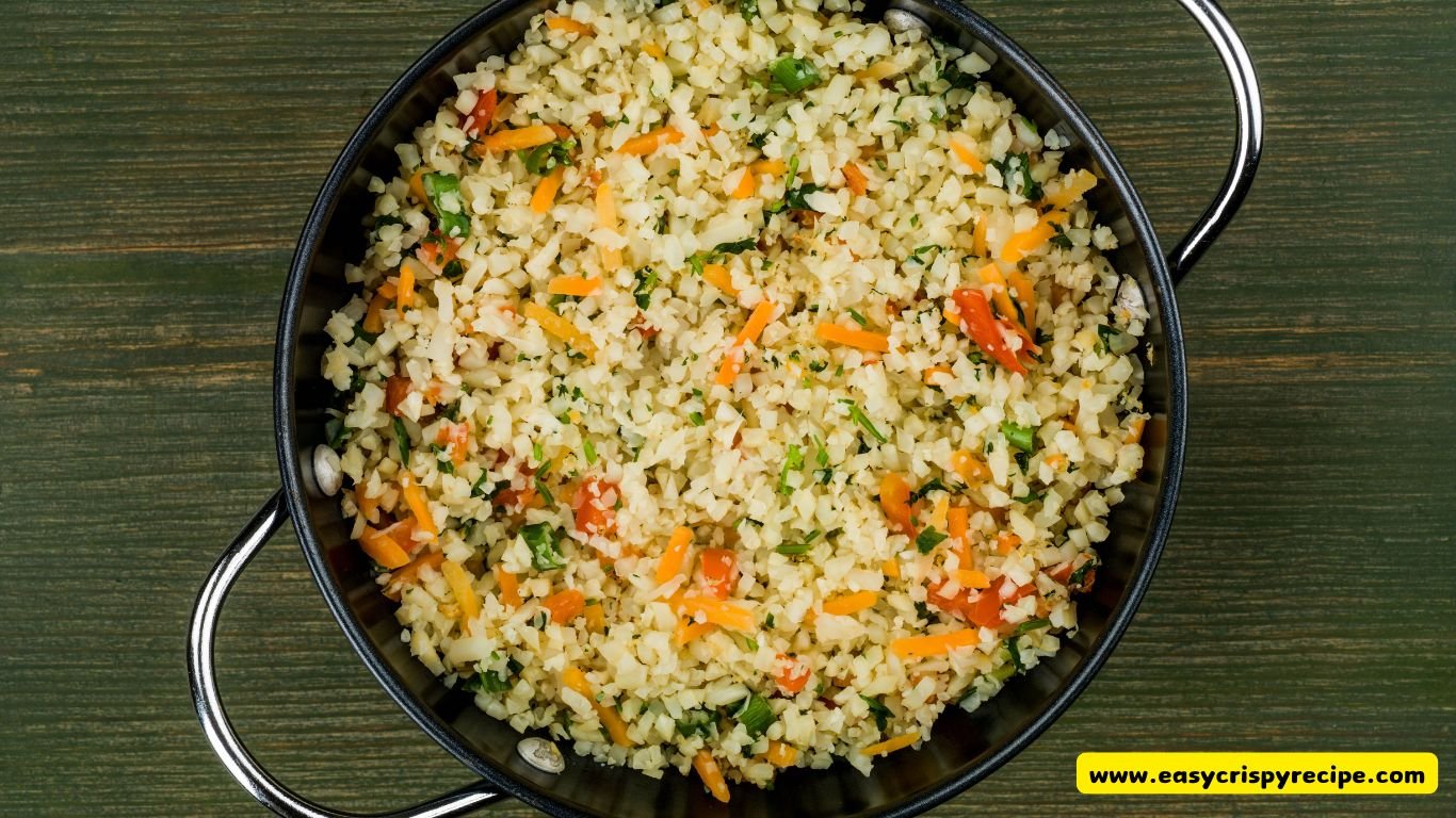 Pineapple Chicken Fried Cauliflower Rice Recipe