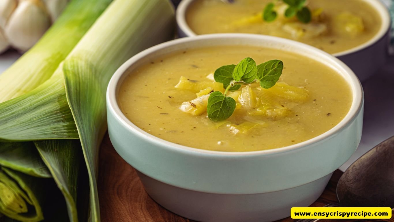 Roasted Garlic Potato Soup with Smoked Salmon Recipe
