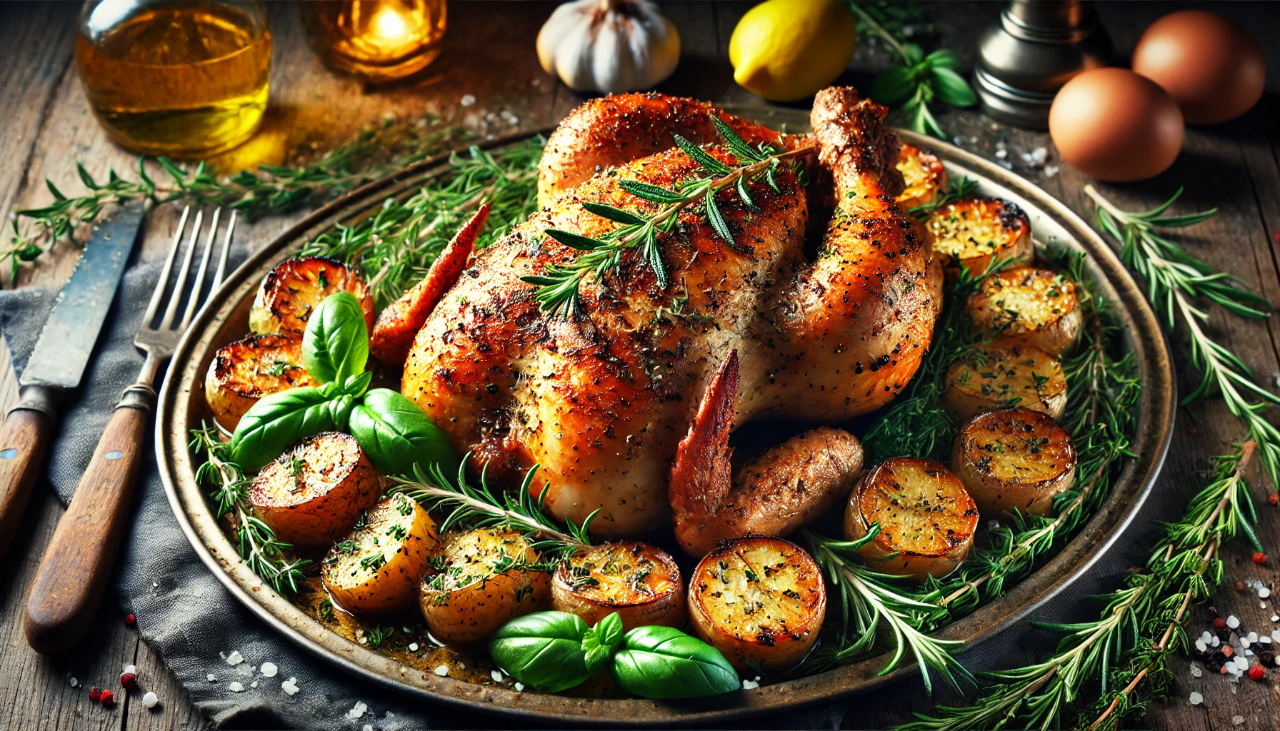 Roasted Italian Herb Chicken