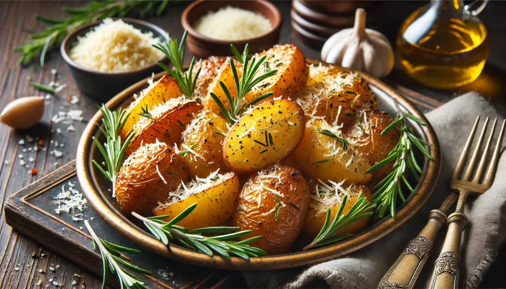 Roasted Parmesan Rosemary Potatoes