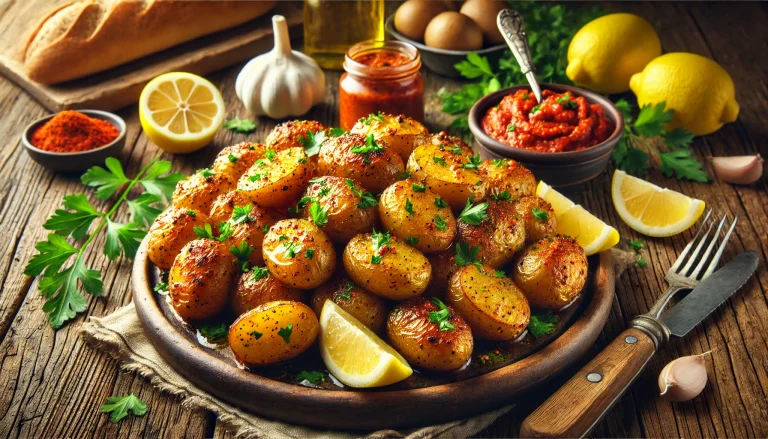 Roasted Potatoes with Harissa Butter Recipe