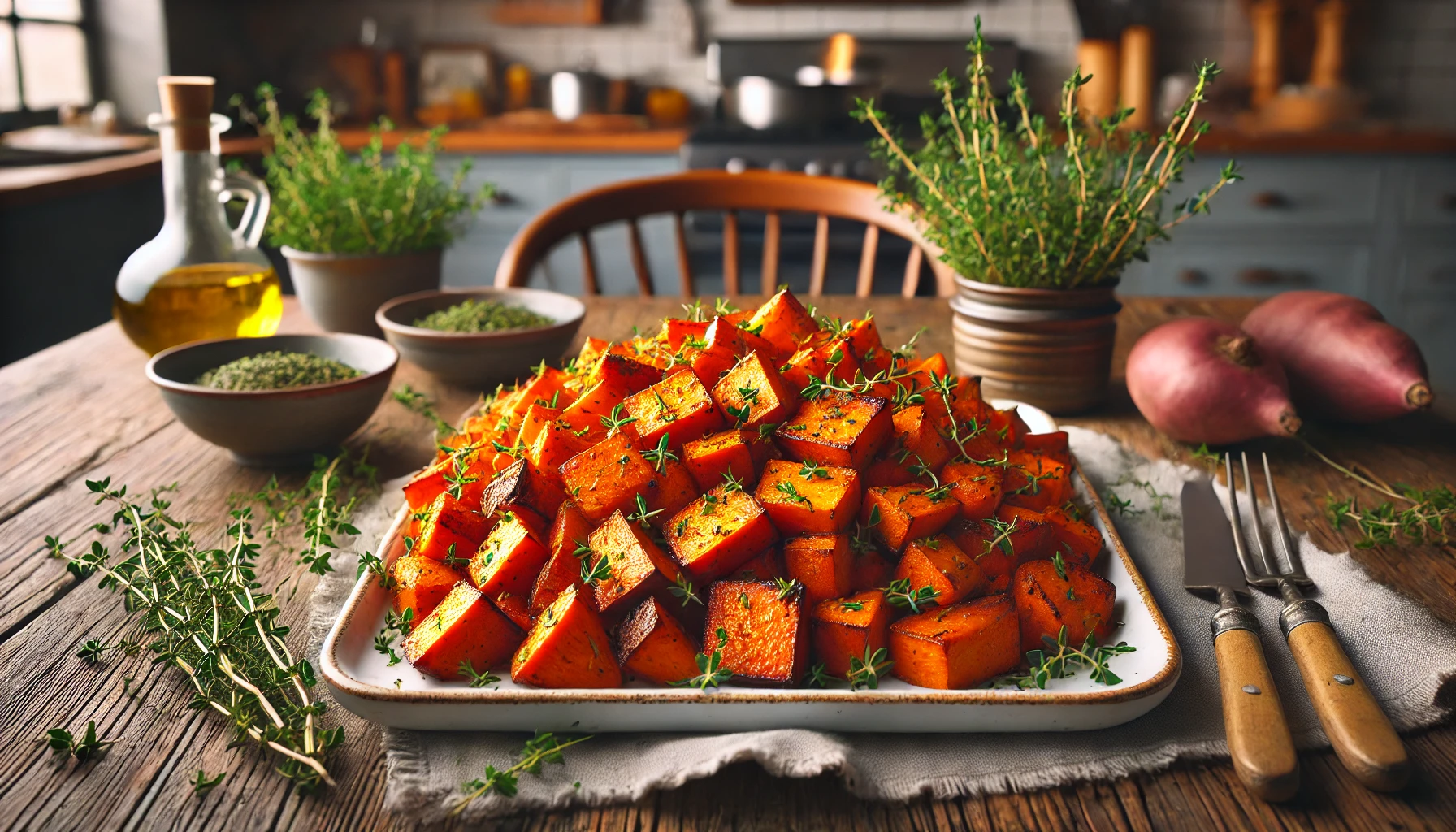 Roasted Sweet Potatoes Recipe