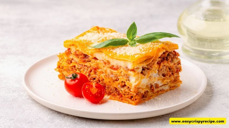 Roasted Vegetable Lasagna Recipe with Creamy Cheese Layers