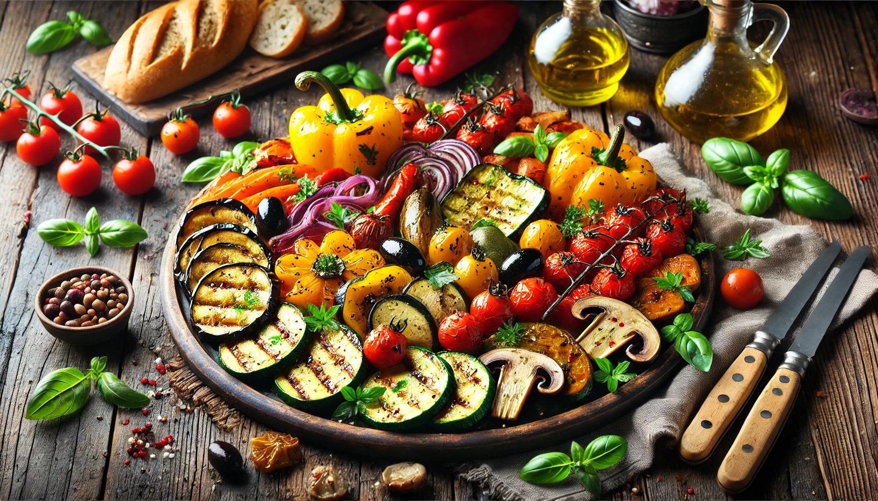 Roasted Veggie Antipasto Recipe