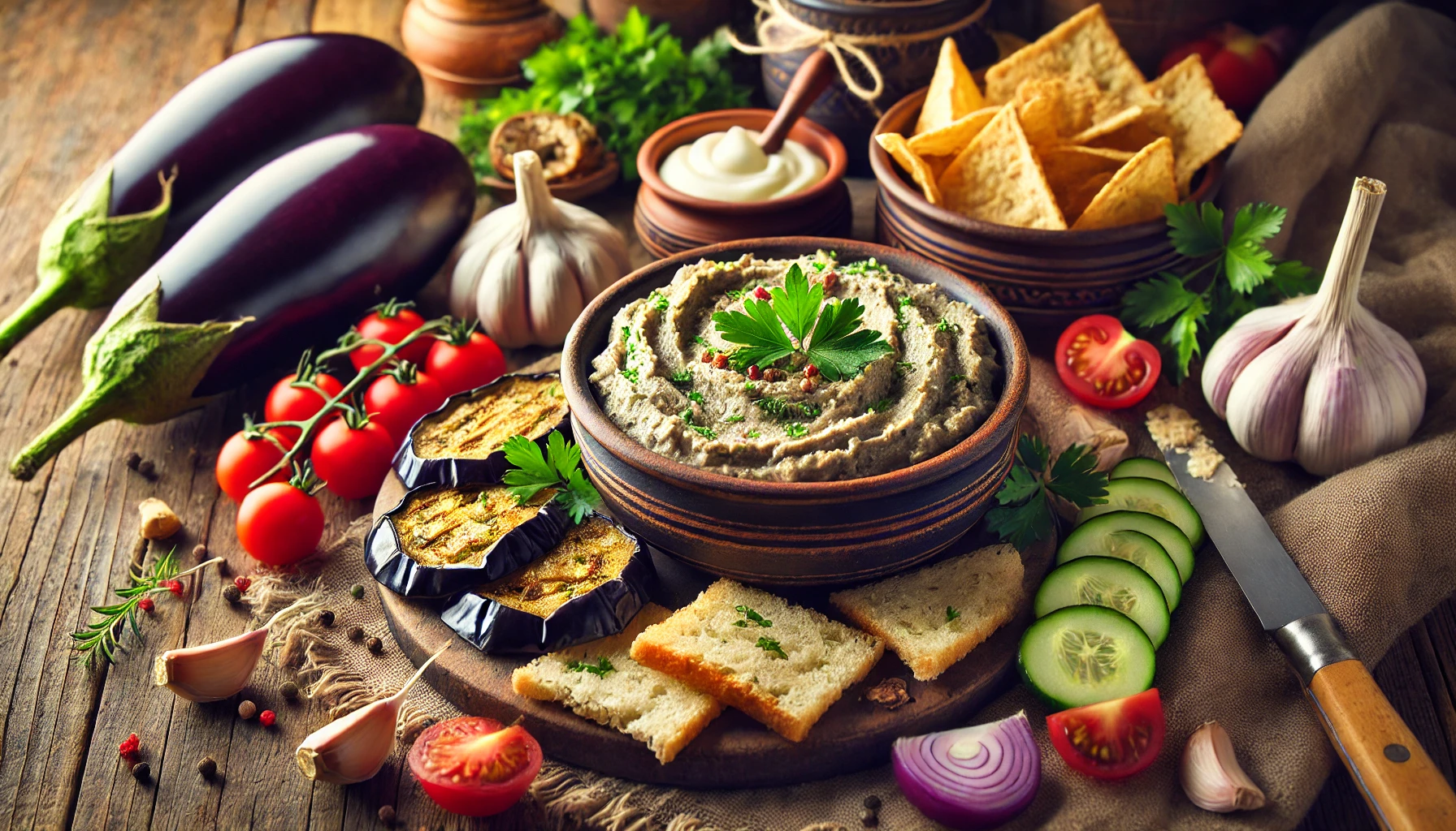 Romanian Roasted Eggplant Spread Recipe