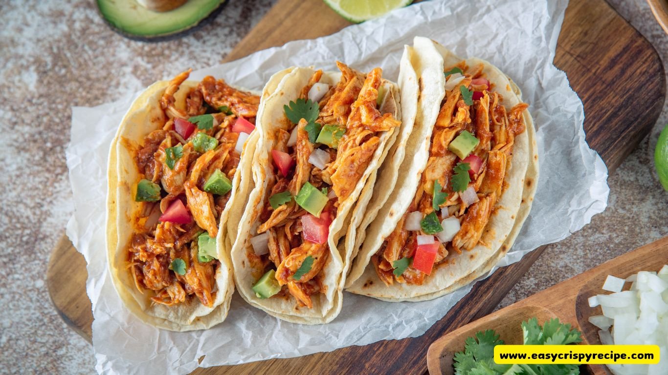 Steve's Roasted Chicken Soft Tacos