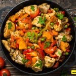 Stir Fried Chicken With Tofu and Veggies