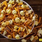 Sweet and Crunchy Popcorn Snack Mix Recipe
