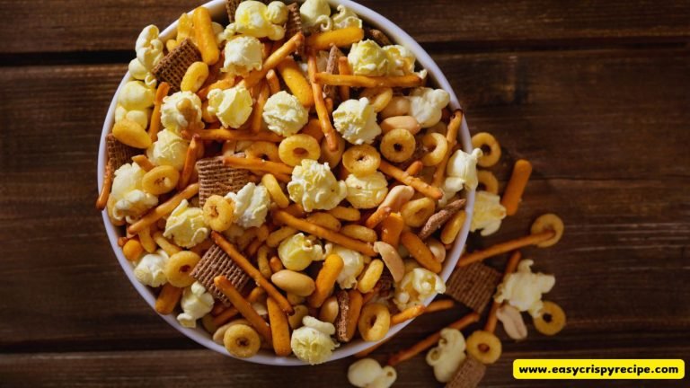 Sweet and Crunchy Popcorn Snack Mix Recipe
