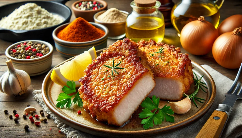 Thick Cut Fried Pork Steaks Recipe