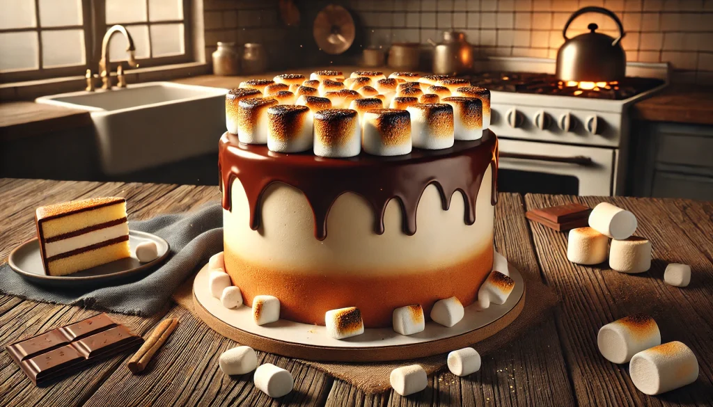 Toasted Marshmallow Cake: Recipe, Tips & Toasted Marshmallow 1 Toasted Marshmallow Cake
