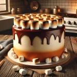 Toasted Marshmallow Cake