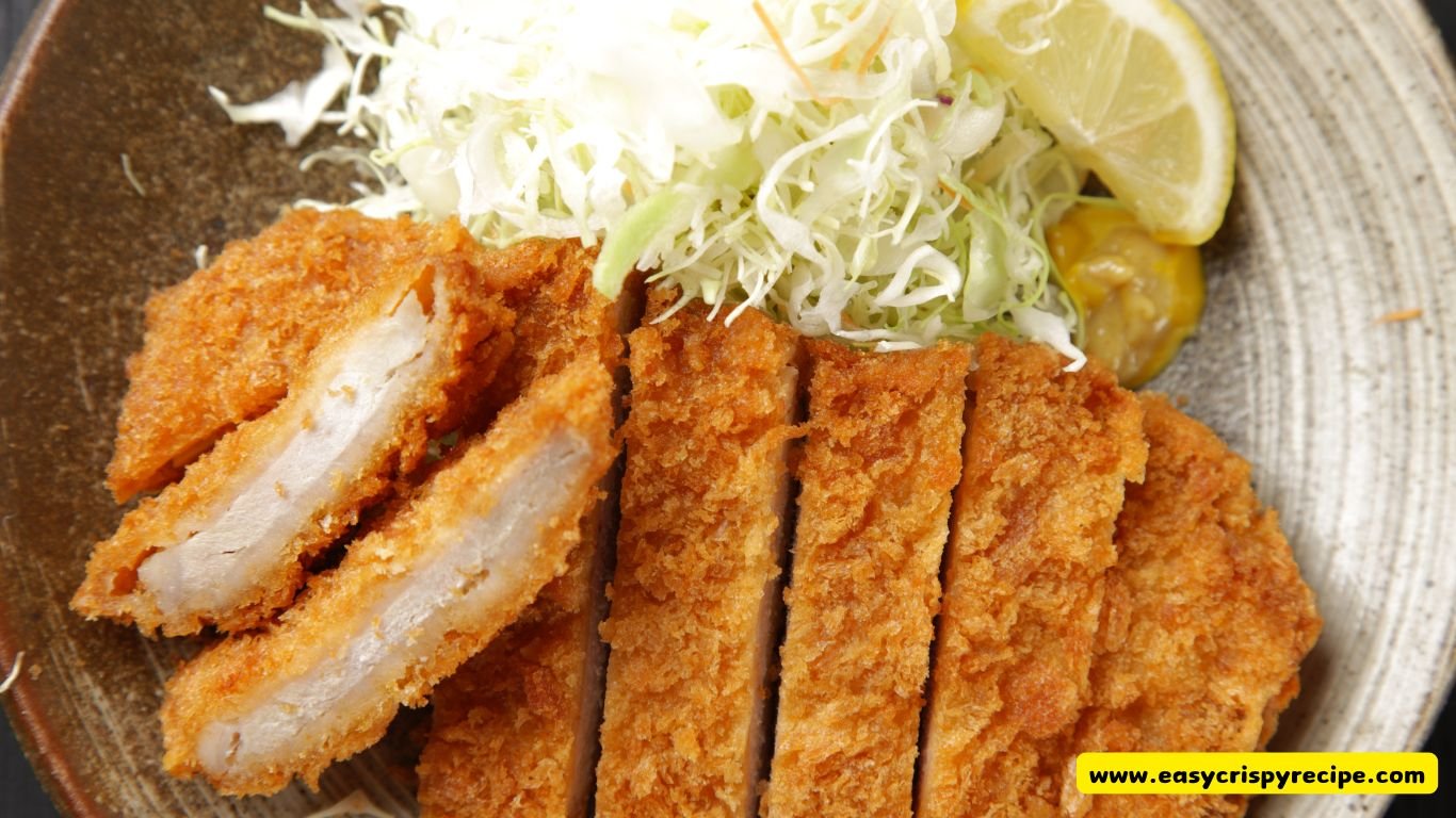 Tonkatsu Japanese Style Crispy Pork Cutlets Recipe