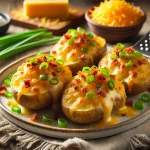 Twice Baked Cheesy Potatoes Recipe