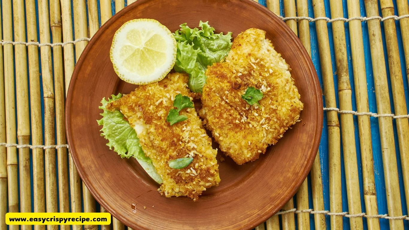 Utokias Pecan Coconut Crusted Fish