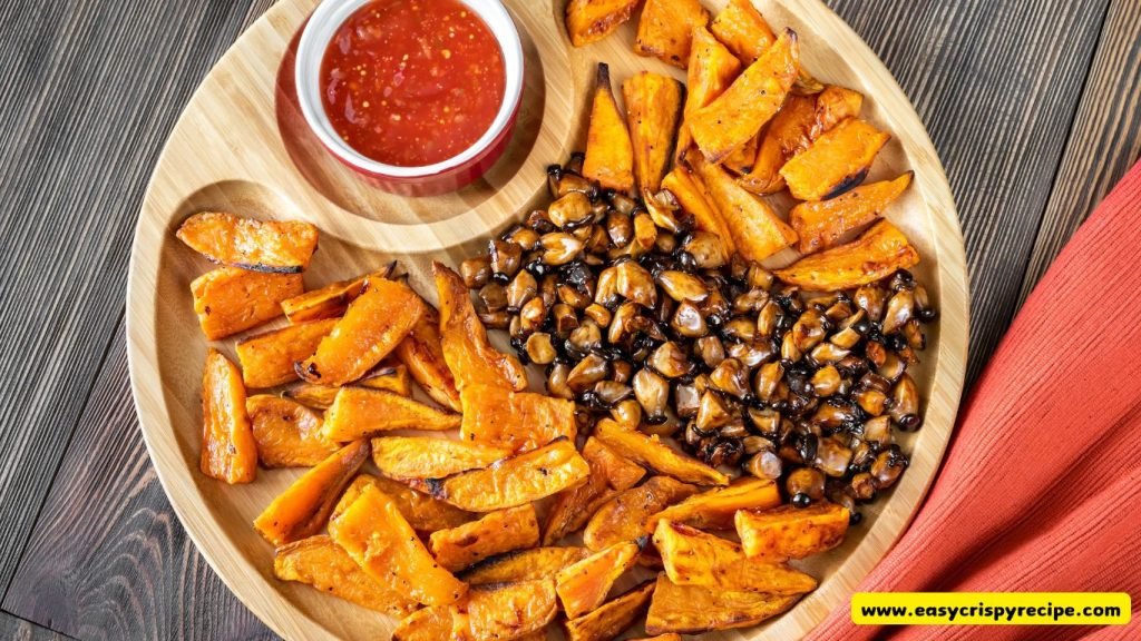 Vegan Harvest Baked Sweet Potatoes
