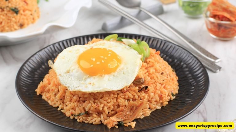 Vegan Korean Kimchi Fried Rice