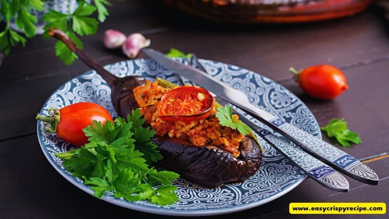 Vegan Turkish Baked Eggplant Recipe