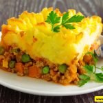 Vegetable Shepherd's Pie With Baked Beans Recipe