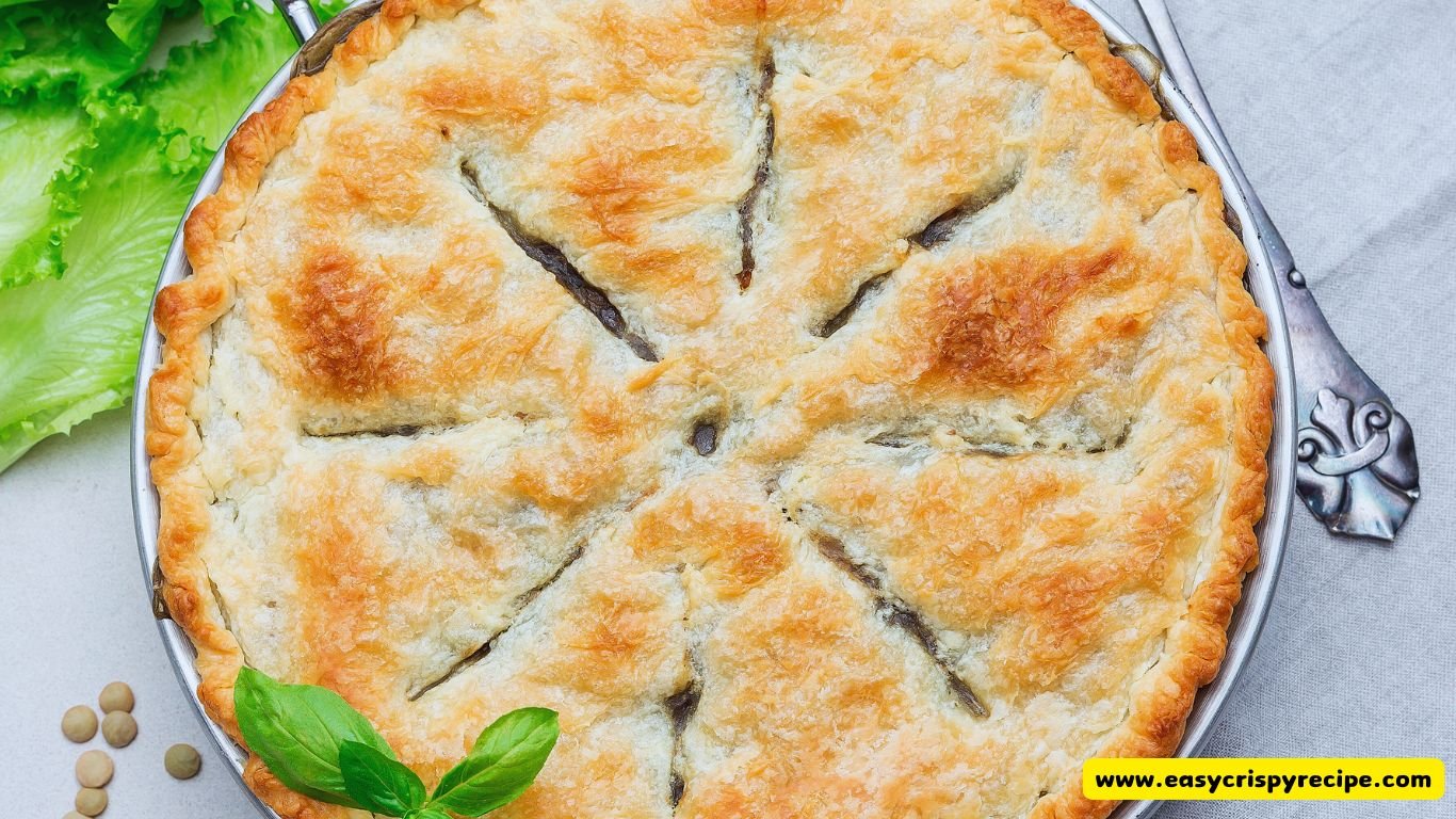 Vegetarian Pot Pie with Puff Pastry Crust Recipe