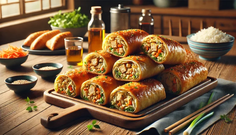 What The Elle Baked Egg Rolls