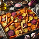 crispy absolutely delicious baked root vegetables recipe