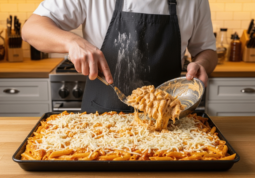Assemble the Dish for Baking