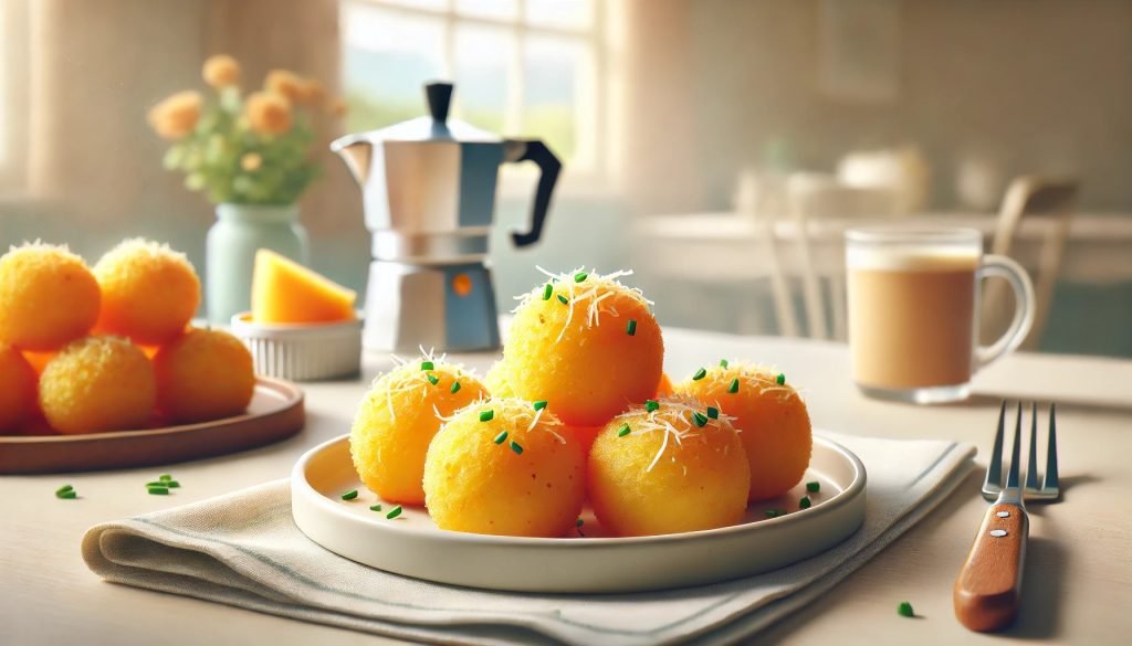 Crispy & Delicious Cheesy Mashed Potato Puffs Recipe